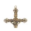 Image 2 : Solid Bronze Catholic Church INRI Cross 1900s