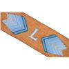 Image 8 : Hand Tooled & Painted Large Leather Belt Mid 1900s