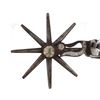 Image 5 : Early Jesus M. Tapia Double Silver Mounted Spurs