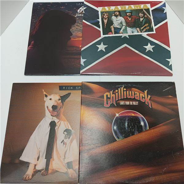 4 Vintage Lp Vinyl Records