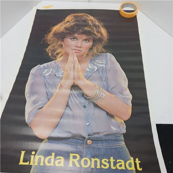 5 Vintage Linda Ronstadt Posters