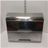 Image 1 : Mid Century Chrome Wall Mount Or Counter Top 3 Compartment Dispenser