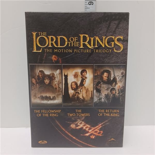 Lord Of The Rings Trilogy Dvd Set