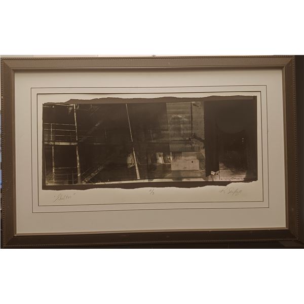 Framed Limited Edition #2 Of 3 Signed Art