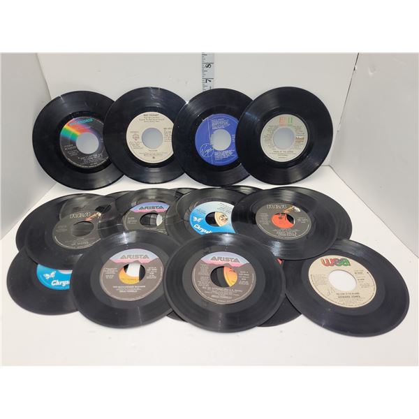 Twenty 45 Rpm Rock Records