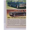 Image 5 : 1964 Chev Original Advertising Ready For Framing