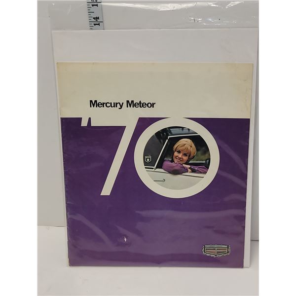 1970 Mercury Meteor Dealer Brochure