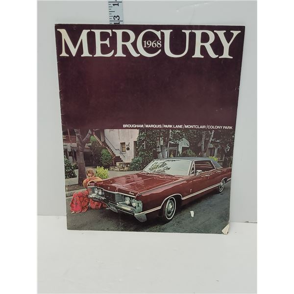 1968 Mercury Dealer Brochure