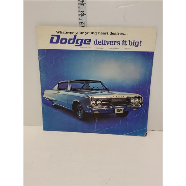 1967 Dodge Dealer Brochure