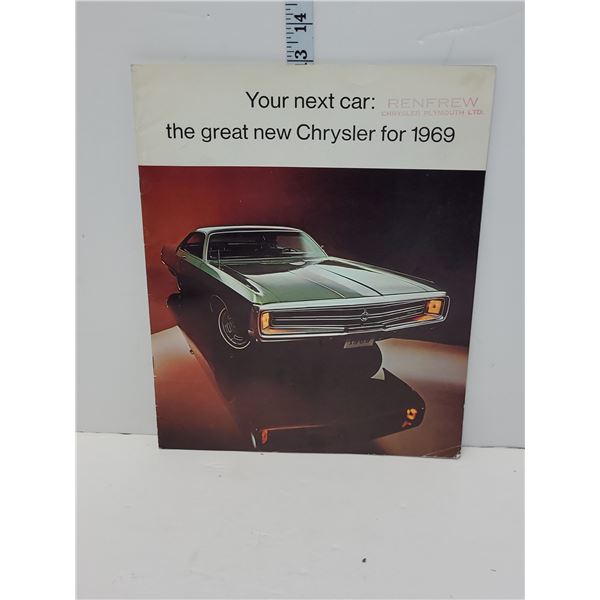 1969 Chrysler Dealer Brochure