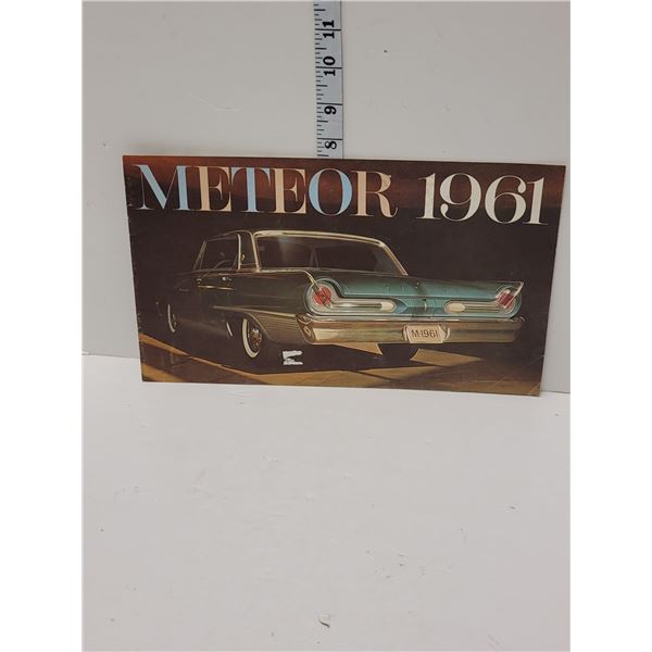 1961 Meteor Dealer Brochure