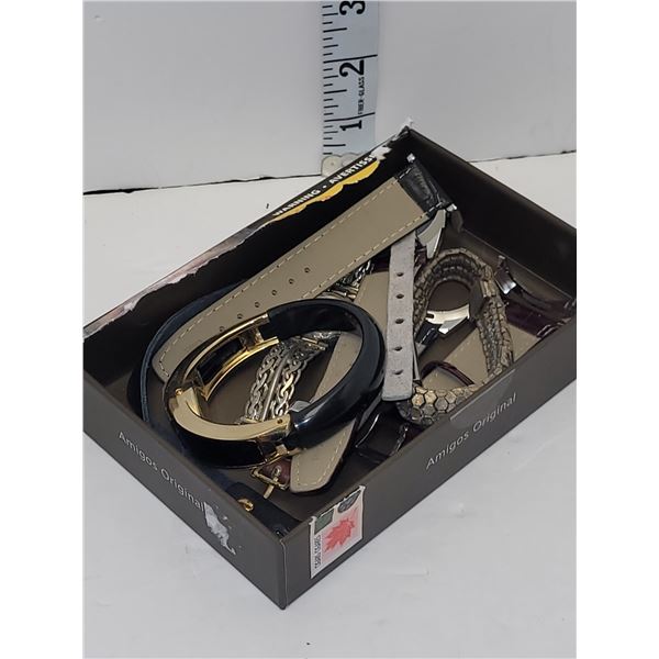 3 Vintge/Antique Watches + Watch Bands