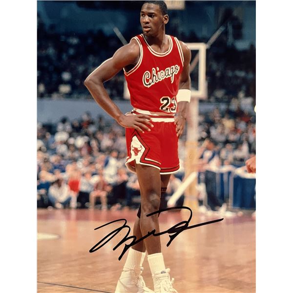 Michael Jordan signed photo