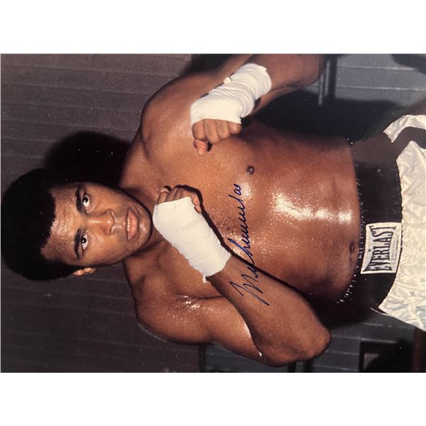 Muhammad Ali signed photo