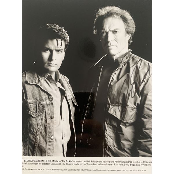 Clint Eastwood signed photo