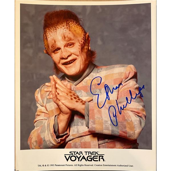 Star Trek: Voyager Ethan Phillips signed photo