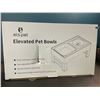 Image 2 : 1 Els Pet Raised Adjustable/Elevated Pet Food Bowl (4 Adjustable Heights)  - Brand New!