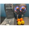 Image 1 : 1 Pickleball Paddle Set - 4 Paddles + 4 Balls Included - Brand New!