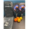 Image 1 : 1 Pickleball Paddle Set - 4 Paddles + 4 Balls Included - Brand New!