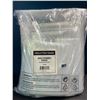 Image 1 : 1 Combo Pack of Industrial Strong Clear Poly Bags - Assorted Sizes - 400PCS Included - Brand New