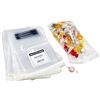 Image 3 : 1 Combo Pack of Industrial Strong Clear Poly Bags - Assorted Sizes - 400PCS Included - Brand New