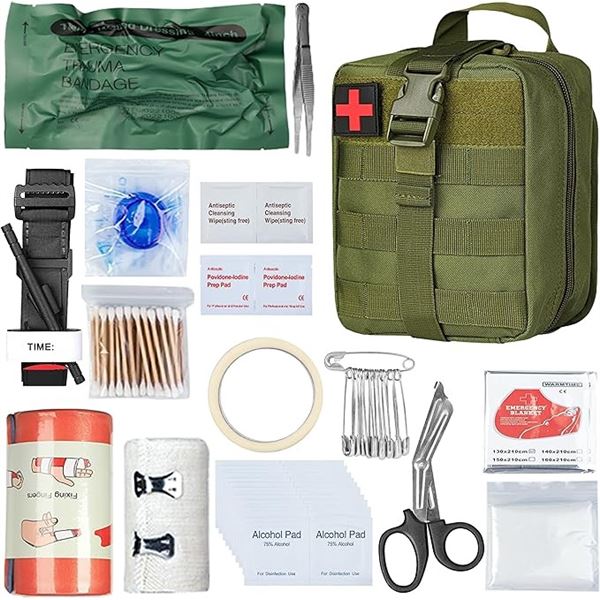 1 Kosibate Survival/First Aid Emergency Outdoor Kit - Brand New