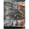 Image 2 : 1 Multi-Pack of Brooklyn+Jax Mens Flannel Pajama Bottoms - 3 Pairs Included - Size M - New