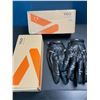 Image 2 : 2 Pairs of VGO Seamless Heavy-Duty Mechanic Gloves/Knuckle Impacted Work Gloves - Brand New