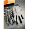 Image 3 : 2 Pairs of VGO Seamless Heavy-Duty Mechanic Gloves/Knuckle Impacted Work Gloves - Brand New