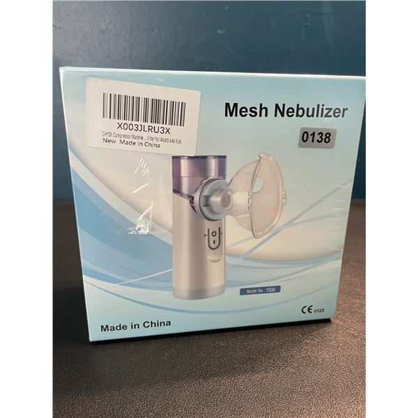 1 Mesh Nebulizer - Portable Breathing Aid Device for Asthmatics - New Sealed