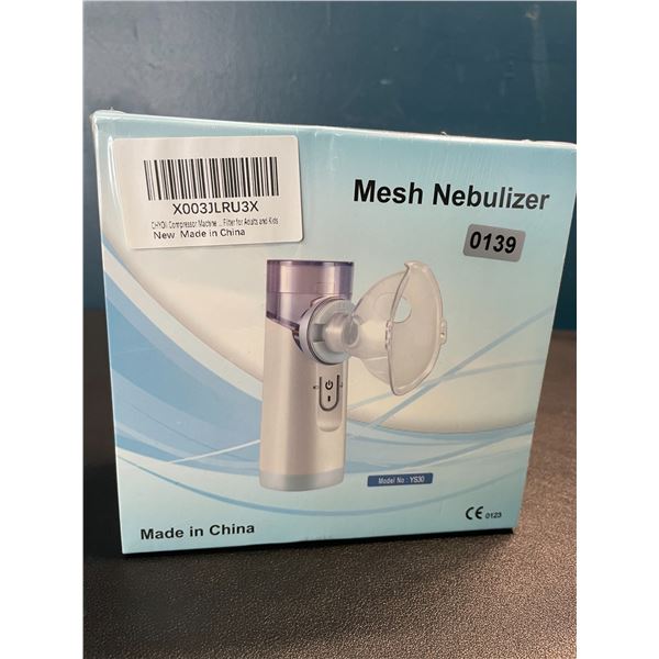 1 Mesh Nebulizer - Portable Breathing Aid Device for Asthmatics - New Sealed