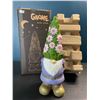 Image 1 : 1 Solar Gnome Garden Statue - 11 inch - Brand New