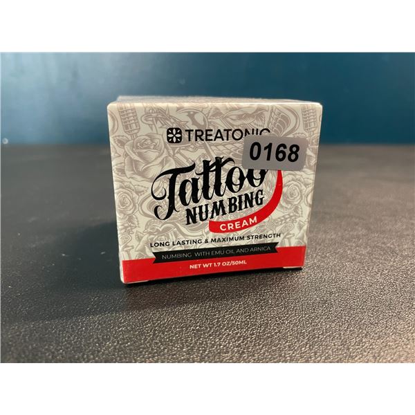 1 Treatonic Tattoo Numbing Cream  - Long Lasting & Maximum Strength - 1.7oz/50ml - New