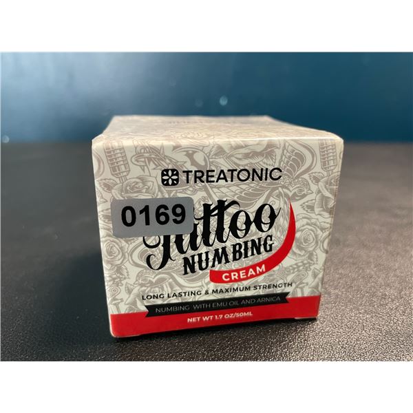 1 Treatonic Tattoo Numbing Cream  - Long Lasting & Maximum Strength - 1.7oz/50ml - New