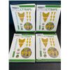 Image 1 : 4 Boxes of Insect Traps/Sticky Fruit Fly Traps - 48PCS Per Pack - New