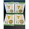Image 1 : 4 Boxes of Insect Traps/Sticky Fruit Fly Traps - 48PCS Per Pack - New