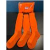Image 2 : 2 Multi-Packs of Marchare Boys Knee-High Sports/Soccer Socks - Orange - 3 Pairs Each/6 Total - New