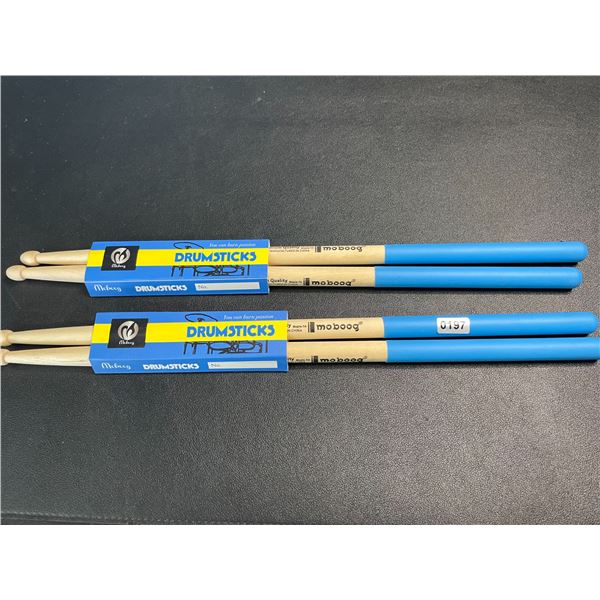 2 Sets of Moboog Drumsticks - Brand New