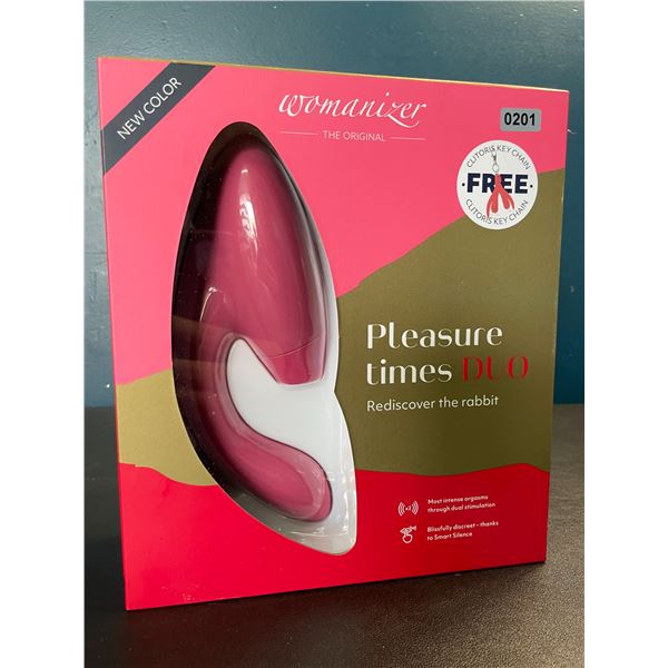1 Womanizer The Original Pleasure Times DUO Vibrator/Sex Toy for Women - NEW SEALED