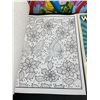 Image 2 : Lot of 3 Large Print Coloring Books for Adults + 1 Word Search for Adults (50's-90's Themed) - New