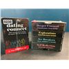 Image 1 : 2 "Dating Connect" 220 Conversation Starters to Master the Art of Dating - New Sealed