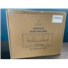 Image 3 : Box of Danoni Acrylic Sign Holders - Gold - 11 x 8.5" - 6 Pack - Brand New