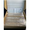 Image 4 : Box of Danoni Acrylic Sign Holders - Gold - 11 x 8.5" - 6 Pack - Brand New