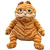 Image 1 : 2 Large Garfield Plushies/Stuffed Animals - 12 Inch - Brand New (Vacuum Sealed)