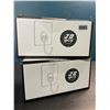 Image 1 : 2 Boxes of All-Purpose Large Adhesive Wall Hooks - 20PCS Per Box - New