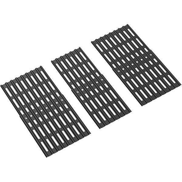 1 Box of Adjustable Porcelain Coated BBQ Cooking Grates - 22" Total Length (6" x 1 & 8" x 2) - NEW