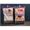 Image 1 : 2 Packs of Hanes Size Small Breathable Cotton Tagless Briefs - 6 Per Bag