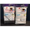 Image 2 : 2 Packs of Hanes Breathable Cotton Tagless Briefs Size Small and 2XL - 6 Per Bag