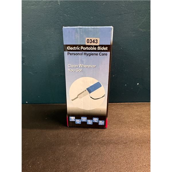 1 Electric Rechargeable Portable Hygiene Bidet