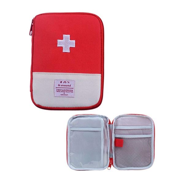 2 Mini First Aid/Survival Bags (Bag Only)